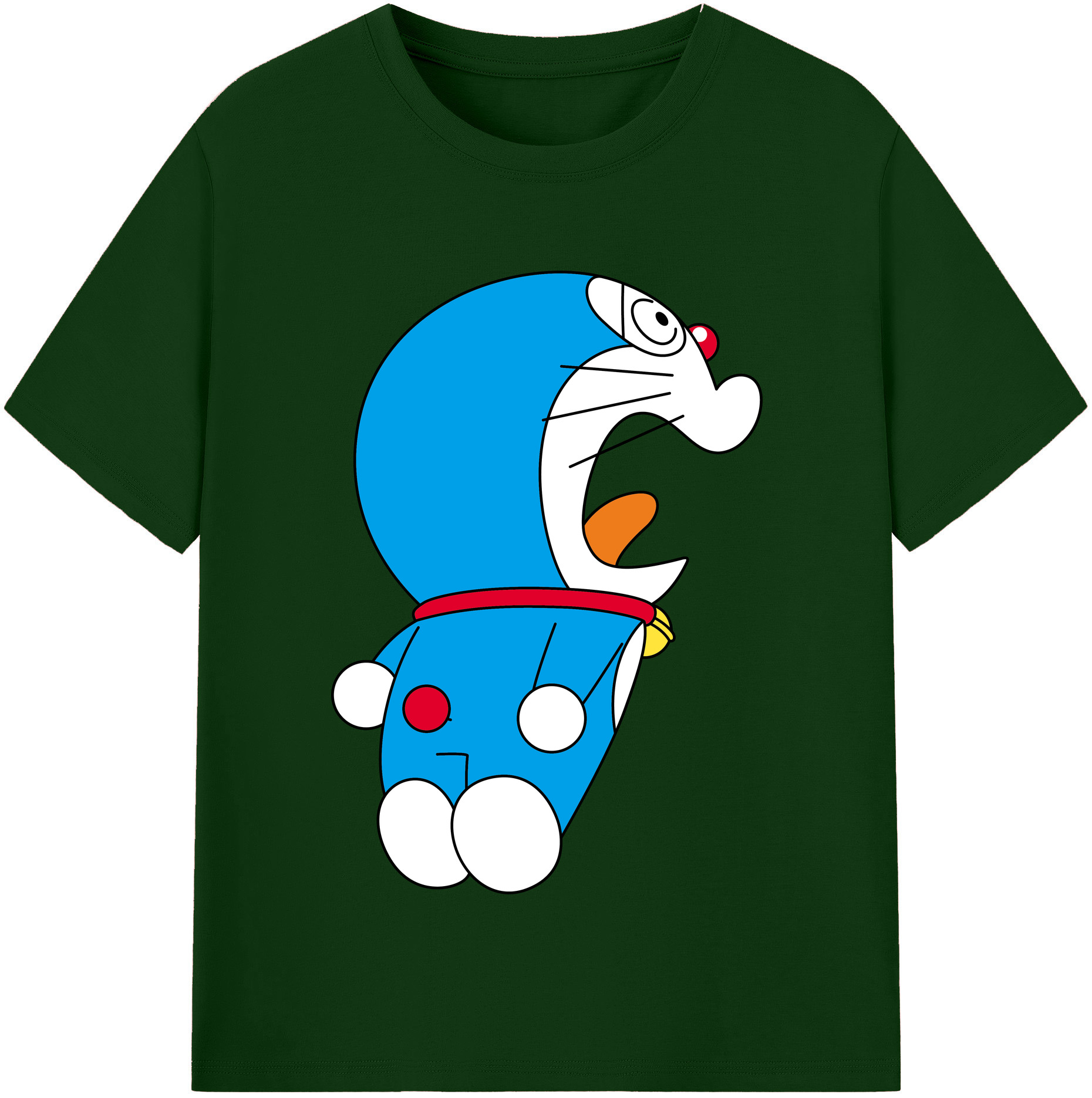 （画像用） ドラえもん Doraemon 綿100％半袖Tシャツ（フロントプリント）